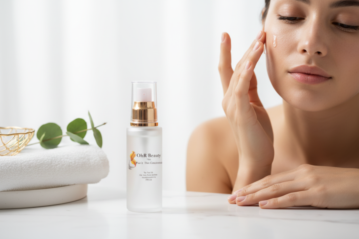 OhR Beauty Purif Tree Concentrate - Face Application