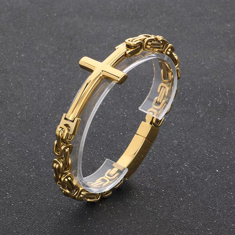 Elegant Cross charmed barcelet