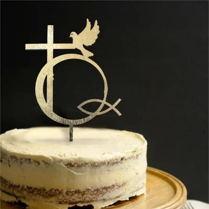 Faithful unity Christian Cake Topper