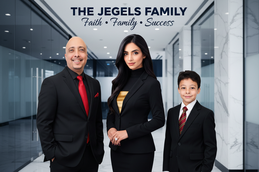 The Jegels Family - Craig, Resh, and Lae'l - founders of The Grace Gallery, OhR Beauty, and GENS Publication