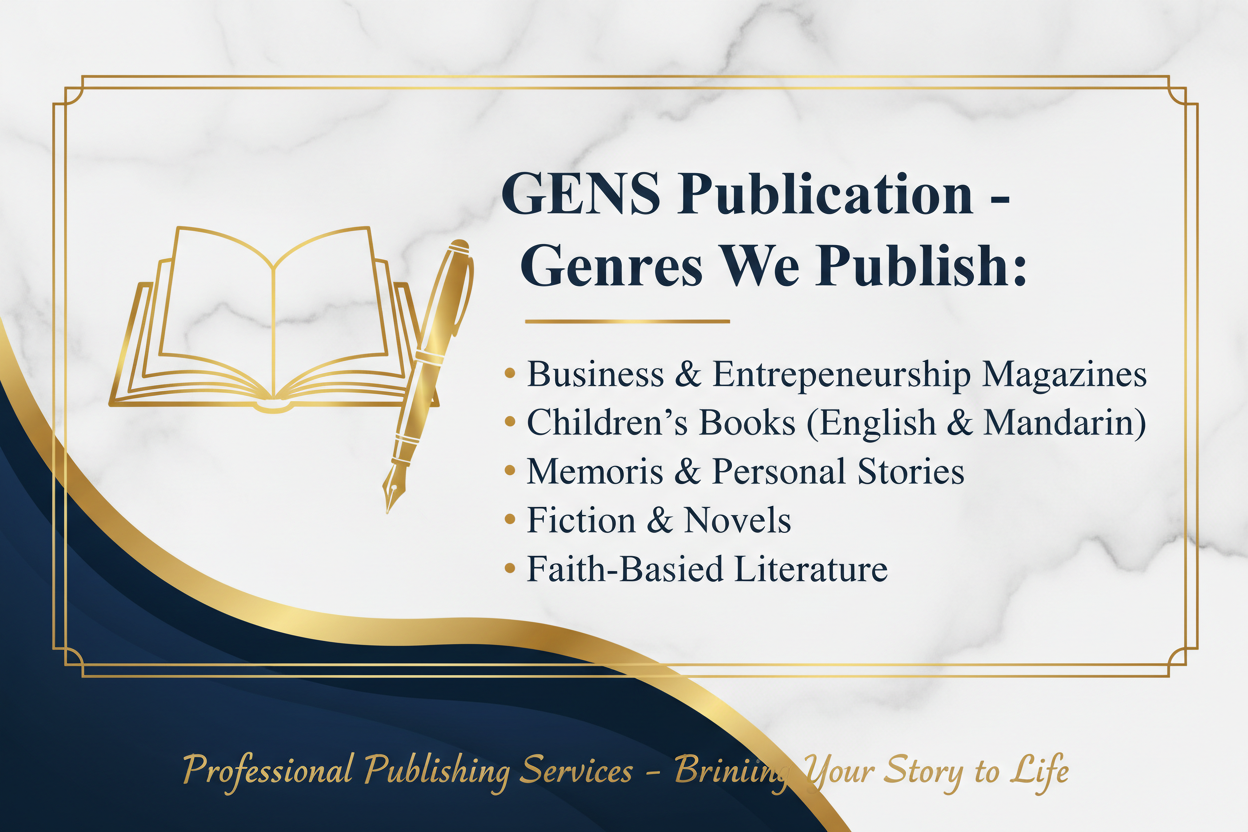 Self-Publishing Services - Custom Packages