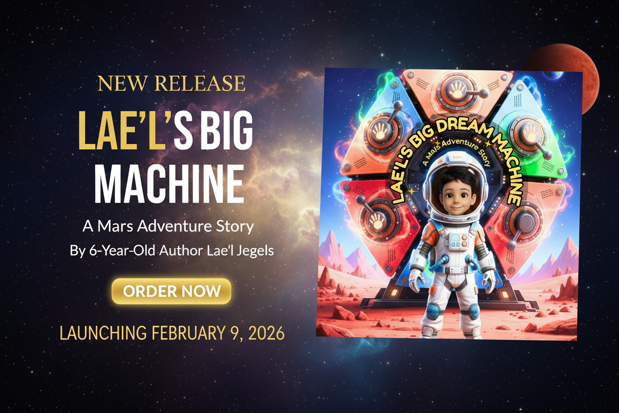 New Release - Lae'l's Big Dream Machine - Launching February 9, 2026