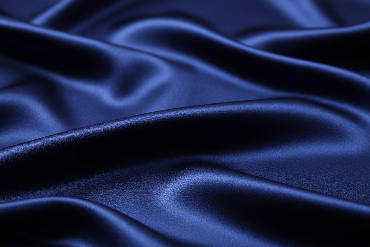 Navy Silk Texture