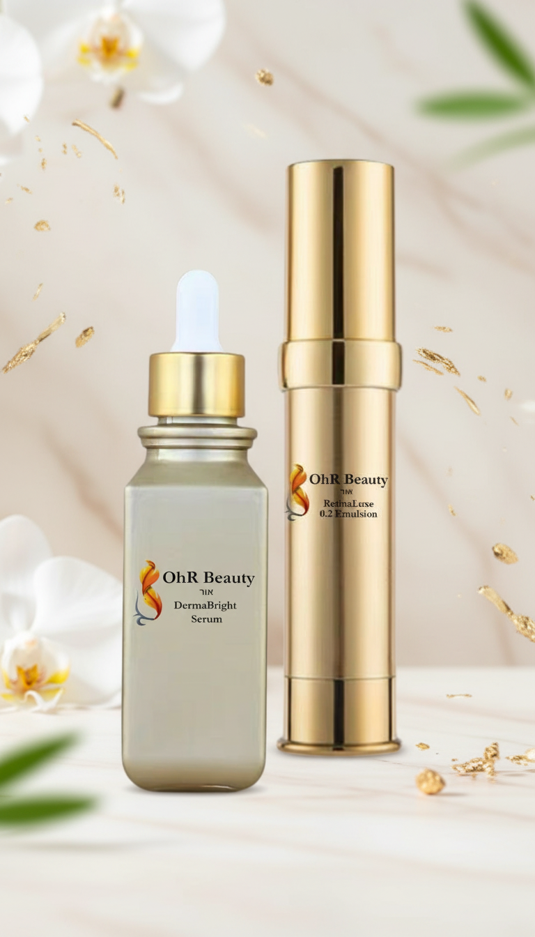 OhR Bright & Renew Set - DermaBright Serum + RetinaLuxe 0.2 Emulsion