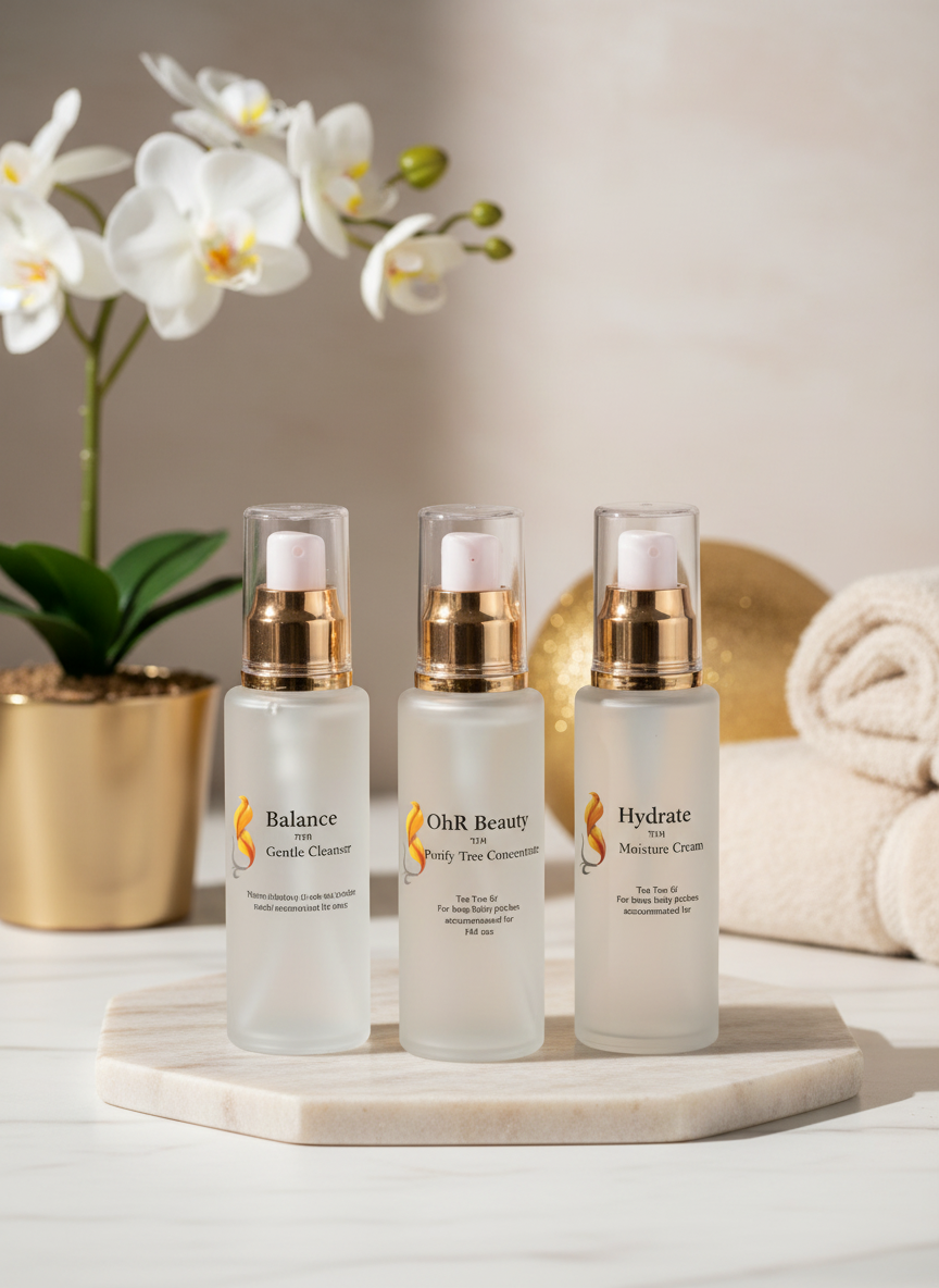 OhR Clarity Trio – Complete Routine for Calm, Clear Skin