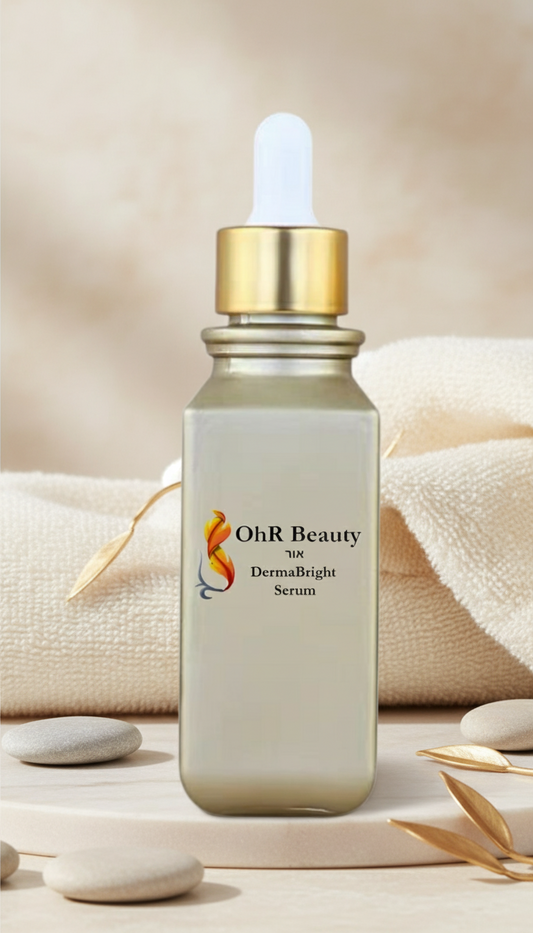 OhR DermaBright Serum - Radiance Boost with Alpha Arbutin, Kojic Acid & Licorice Root for Skin of Color