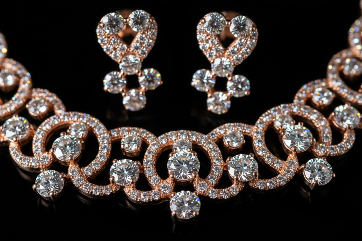 Rose Gold Diamond Detail