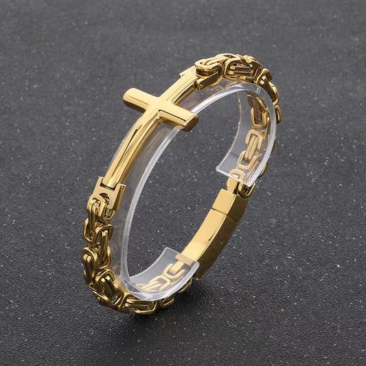 Elegant Cross charmed barcelet